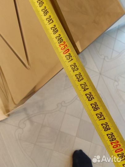 Зеркало бронзовое с фацетом и гравировкой