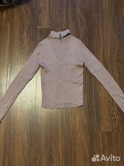 Кофта женская сексуальное декольте 42