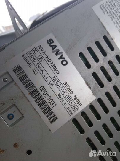 Магнитола sanyo