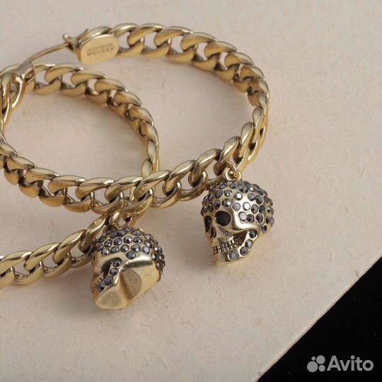 Серьги Alexander McQueen