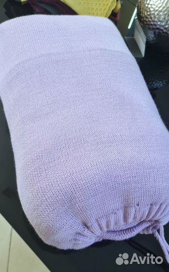 Плед вязаный полушерсть