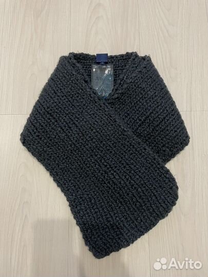 Мужской шарф шерстяной