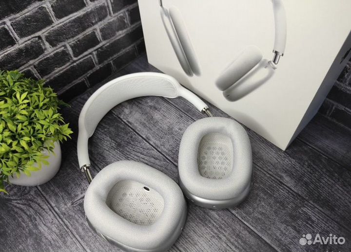 AirPods Max Top 2024 белые Silver