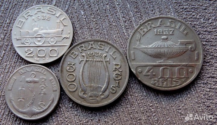 Аргентина 1941-1949 Бразилия 1936-37