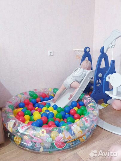 Детский надувной батут, игровые комплексы (аренда)