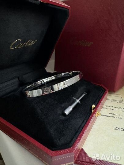 Золотой браслет Cartier love 585п