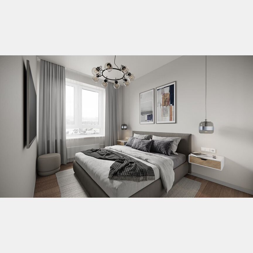 1-к. квартира, 34,7 м², 12/16 эт.