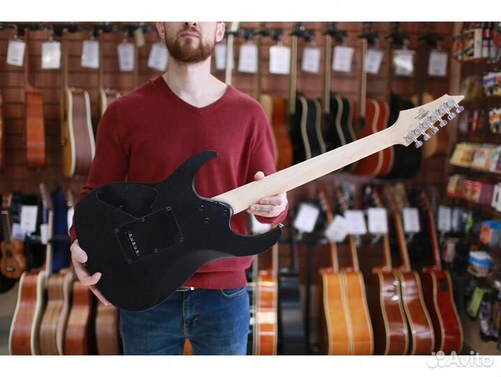 Cort X100-opbk черная электрогитара