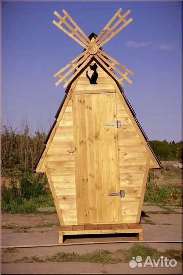 Дачный туалет с установкой Д920