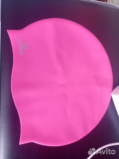 Шапочка для плавания детская силиконовая