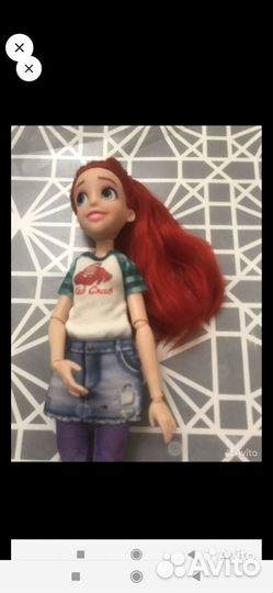 Кукла русалка Ариэль