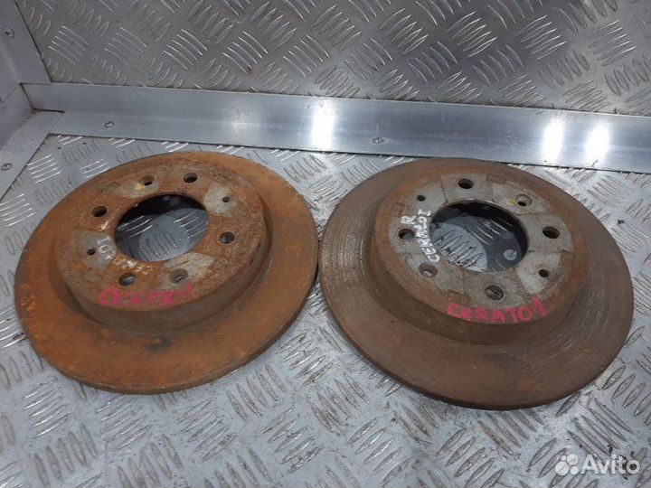 Диск тормозной задний Kia Cerato LD G4FC 2008