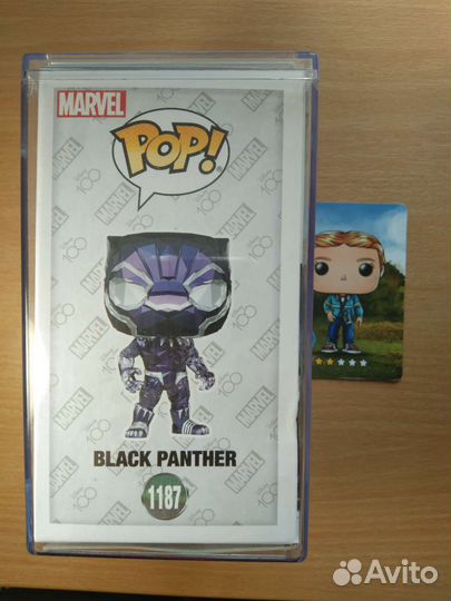 Фигурка Funko POP Black Panther facet #1187