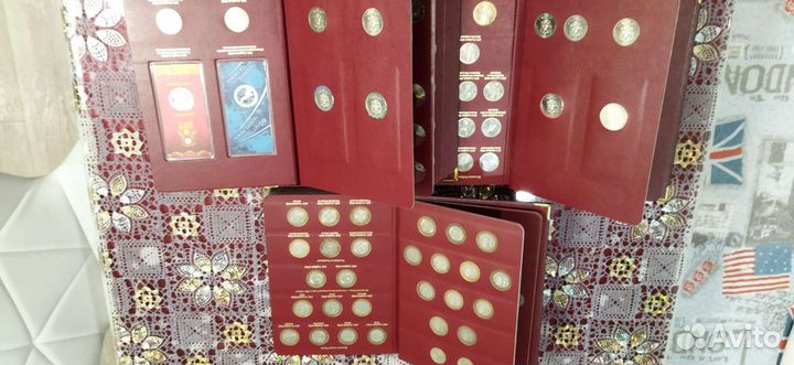 Набор памятных монет России 1999-2023