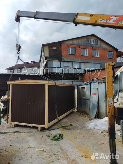 Деревянные бытовки с доставкой