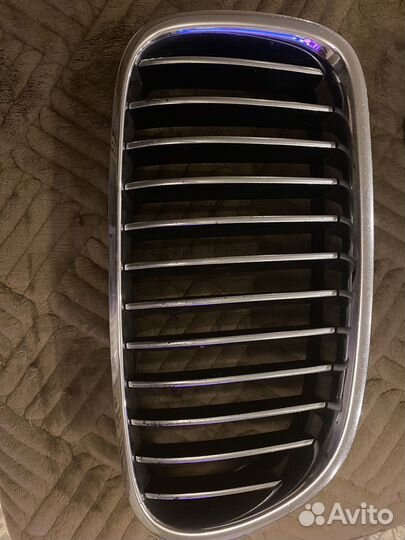 Решетка радиатора bmw f10 хром