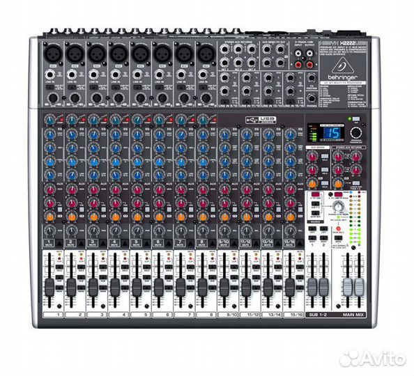 Микшеры Behringer - с процессором эффектов, новые