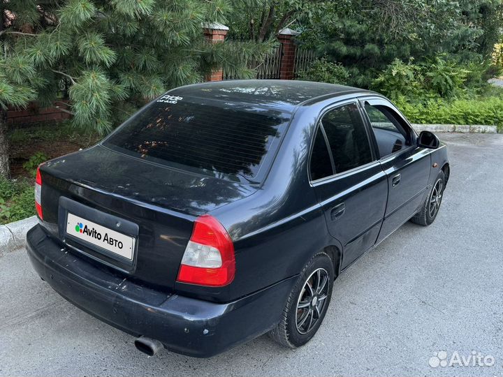 Hyundai Accent 1.5 МТ, 2004, 220 000 км