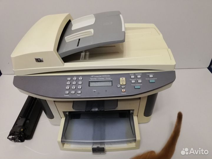 Мфу лазерное HP LaserJet M1522n, ч/б, A4