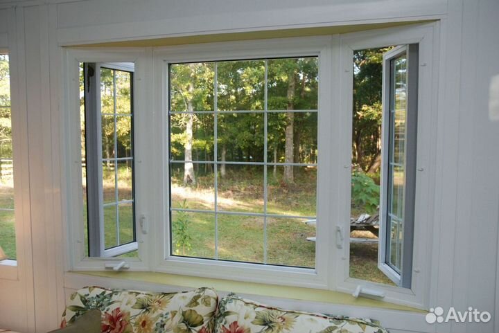 Окна пластиковые установка