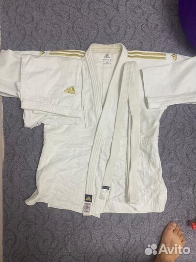 Кимоно Мужской Цвет белый Размер180