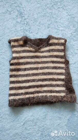 Жилет шерстяной детский