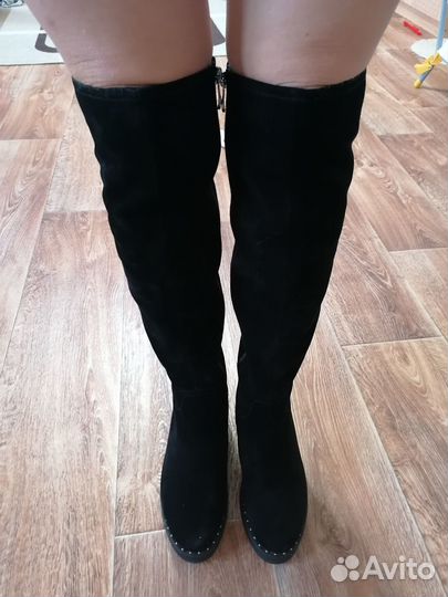 Обувь женская 36 размер натуральная замша