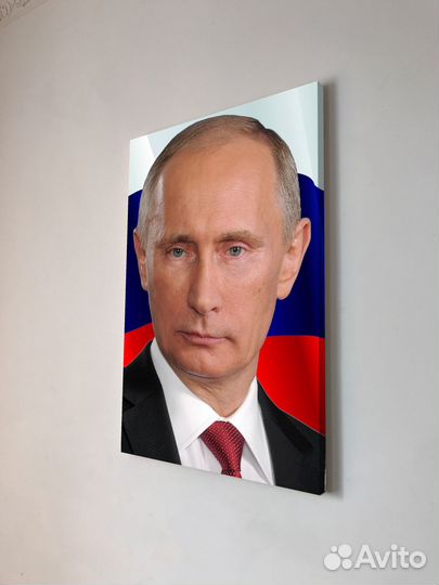 Картина президента Путина В.В в кремле 60х40