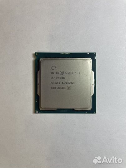 Процессор intel core i5 9600k