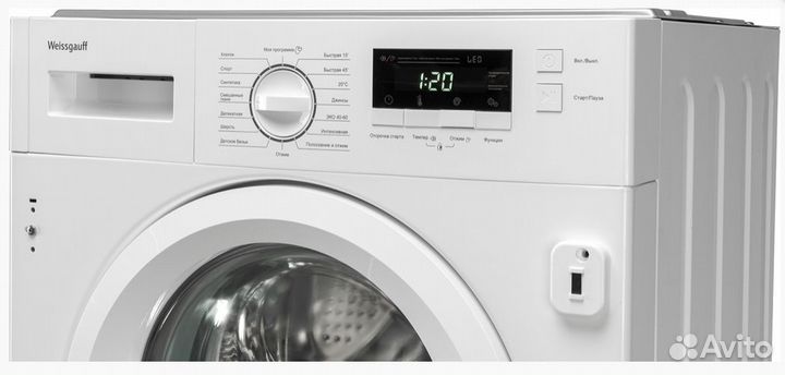 Стиральная машина Weissgauff WMI 6128 D