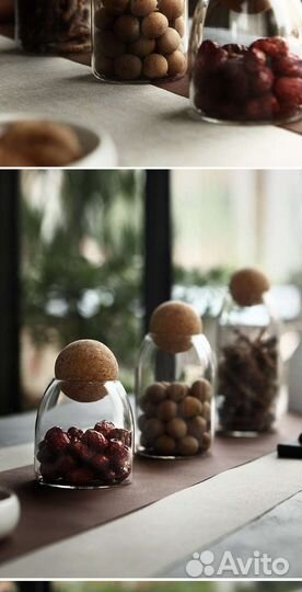 Набор банок для сыпучих продуктов