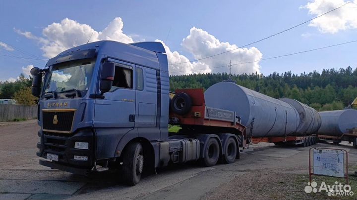 Грузоперевозки межгород тралом, услуги трала