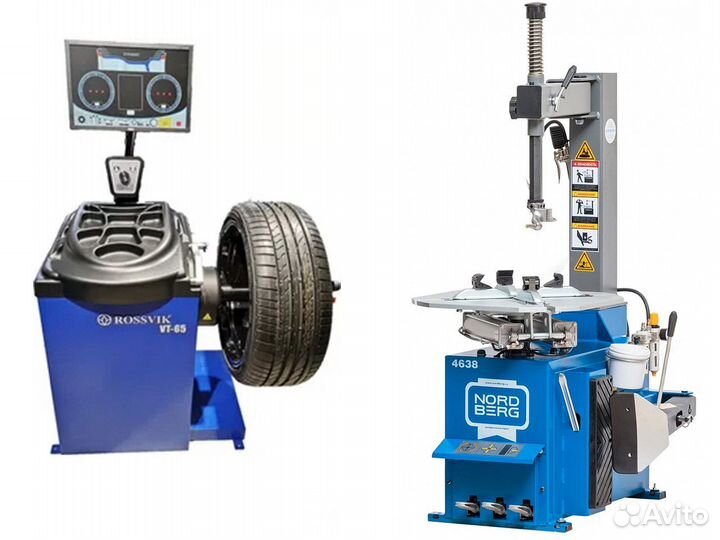 Шиномонтажный комплект Nordberg + Rossvik