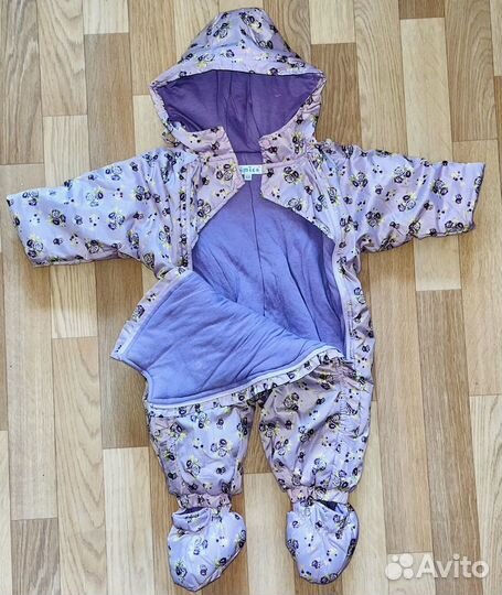 Комбинезон демисезонный для малыша 68