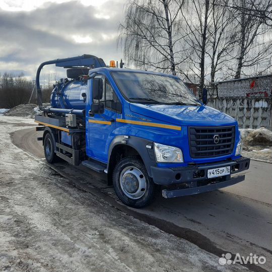 Ассенизатор. Откачка