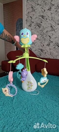 Музыкальный мобиль в кроватку и Игровой коврик