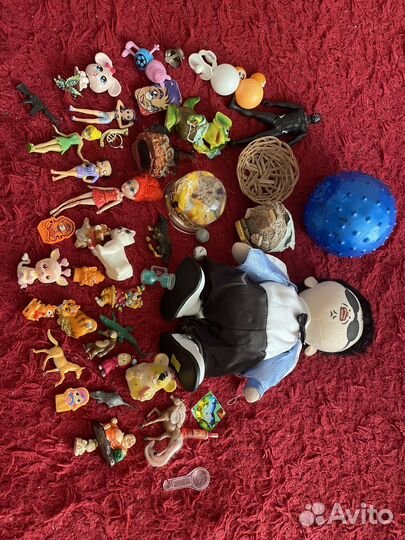 Игрушки пакетом 50 шт