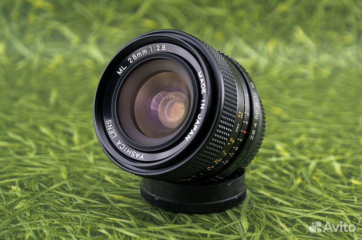 Yashica ML 28mm f/2.8 для Nikon с чипом