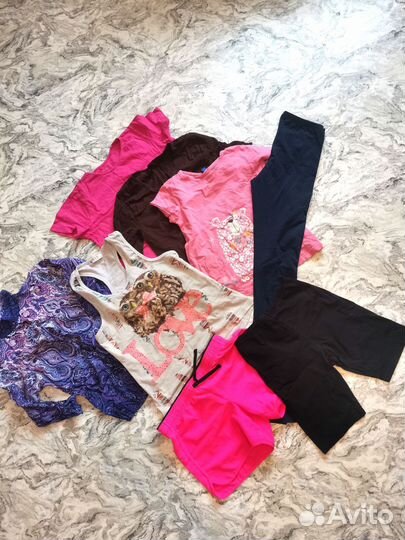 Лот вещей на девочку 10-12 лет