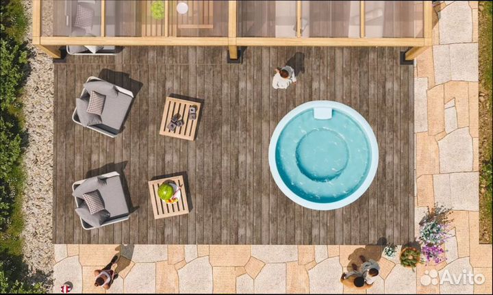 Композитный Бассейн Классик premium