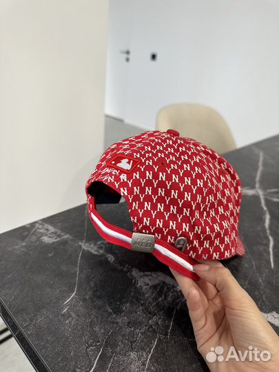 Бейсболка mlb оригинал красная