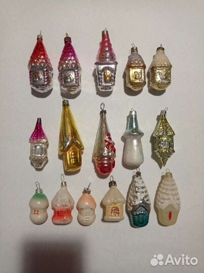 Елочные игрушки СССР