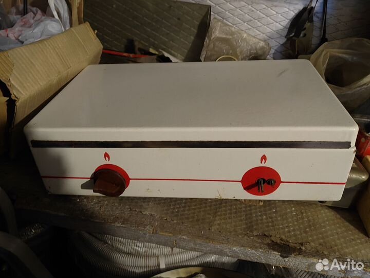 Газовая плита огонек двухкомфорочная СССР