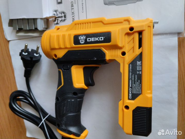 Новый степлер электрический дэко