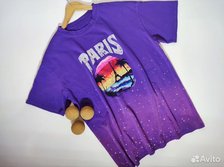 Футболка женская оверсайз