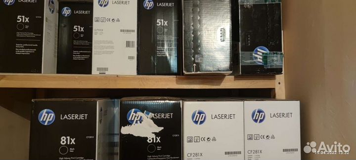 Картриджи hp