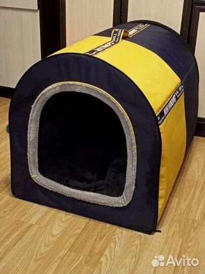 Лежанка домик для собаки
