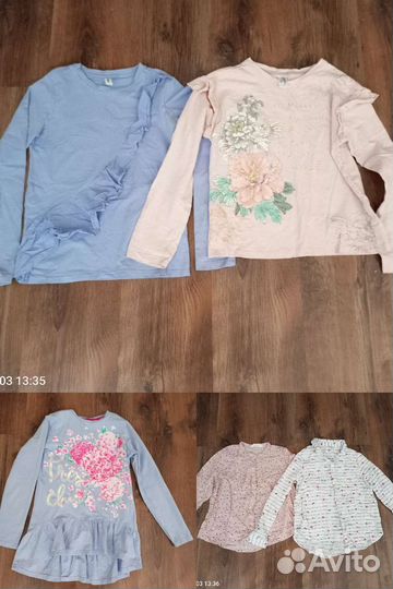 Блузки и кофточки 134 -146 размер