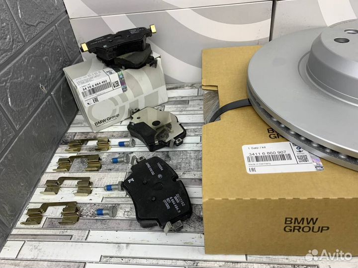 Вентилируемы тормозные дтски BMW 3 G20