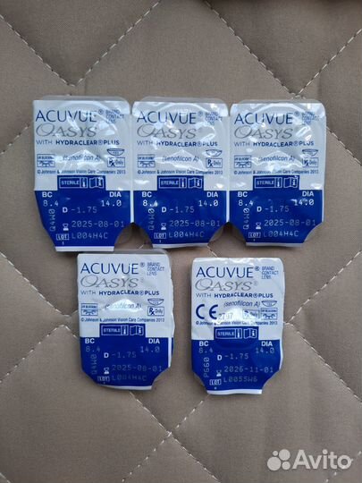 Линзы контактные acuvue oasys двухнедельные
